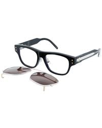 Dior - Diamondo 53Mm Optical Frames With Clip-On Lens - Lyst