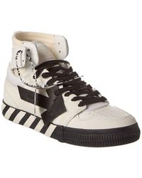 Off-White c/o Virgil Abloh - Off-whitetm Vulcanized Leather High-top Sneaker - Lyst