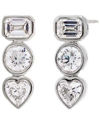 By Adina Eden - 14K 1.51 Ct. Tw. Lab-Grown Diamond Earrings - Lyst