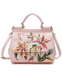 Tiffany & Fred Paris - Saffiano Painted Leather Top Handle Bag - Lyst