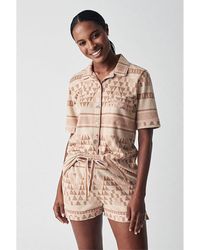 Faherty - Pajama Polo Shirt - Lyst