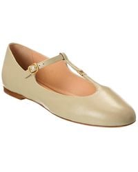 Chloé - Marcie Leather Ballerina Flat - Lyst