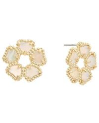 Juvell - 18k Plated Pearl Studs - Lyst