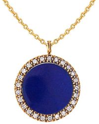 Ariana Rabbani 14k 0.13 Ct. Tw. Diamond Necklace - Blue