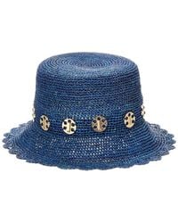 Bruno Magli - Crochet Bucket Hat - Lyst