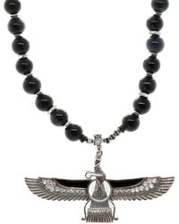 Ebru Jewelry - One Of A Kind Cz Beaded Necklace - Lyst