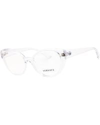 Versace - 0Ve3349U 53Mm Optical Frames - Lyst