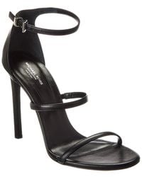 Michael Kors - Collection Nadedge Runway Leather Sandal - Lyst