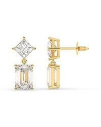 Lab Grown Diamonds - 14K 7.00 Ct. Tw. Lab-Grown Diamond Earrings - Lyst