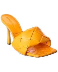 Bottega Veneta - The Lido Intrecciato Leather Sandal - Lyst