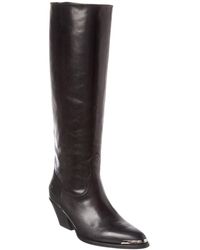 Celine - Leather Knee-High Boot - Lyst