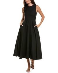 Officine Generale - Officine Generale Bertille Wool Midi Dress - Lyst