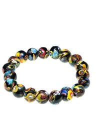 jean claude - Dell Arte By Beaded Malifiori Stretch Bracelet - Lyst