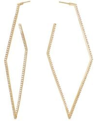 Lana Jewelry - 14k 1.68 Ct. Tw. Diamond Hoops - Lyst