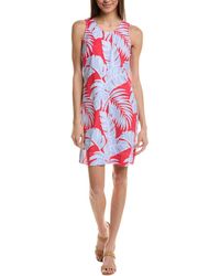 Tommy Bahama - Palmadora Peninsula Palm Linen-Blend Shift Dress - Lyst