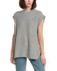 LaBiz - Wool & Alpaca-Blend Sweater Vest - Lyst