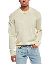 FRAME - Wool & Cashmere-blend Crewneck Sweater - Lyst