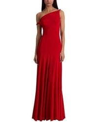 Alice + Olivia - Noelia Twist Asymmetrical Strap Paneled Maxi Dress - Lyst