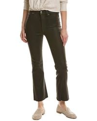 DL1961 - Bridget Cropped Chocolate Coated Bootcut Jean - Lyst