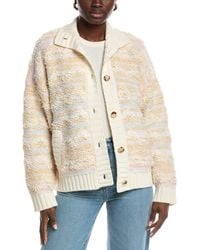Missoni - Wool-Blend Fleece Cardigan - Lyst