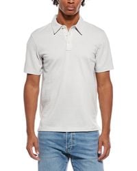 Theory - Textured Polo Shirt - Lyst