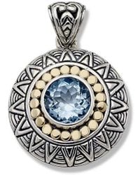 Samuel B. - 4.50 Ct. Tw. Topaz Tribe Pendant - Lyst
