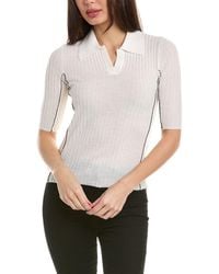 Piazza Sempione - Wool Polo Sweater - Lyst