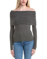 Autumn Cashmere - Angelina Cashmere-Blend Sweater - Lyst