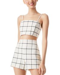 Alice + Olivia - Alice + Olivia Pearle Crop Top - Lyst