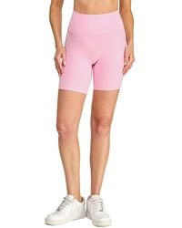 Badgley Mischka - High-Waist Breathable Bike Short - Lyst