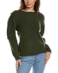 Lea & Viola - Braided Wool & Cashmere-blend Sweater - Lyst
