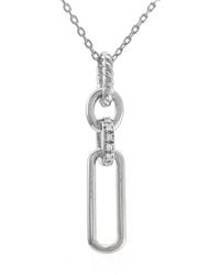 Diamond Select Cuts - 0.04 Ct. Tw. Diamond Necklace - Lyst