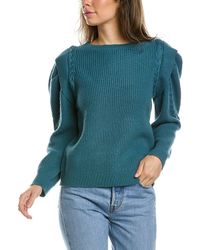Lea & Viola - Braided Wool & Cashmere-blend Sweater - Lyst