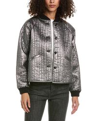 The Great - The Metallic Bomber Jacket - Lyst
