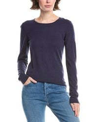 Forte - Crewneck Silk & Cashmere-Blend Sweater - Lyst