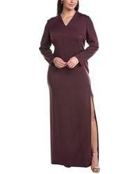 Akris - Plus Silk-Blend Maxi Dress - Lyst