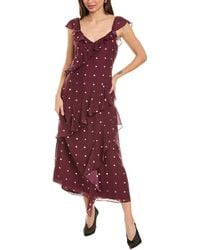 Jason Wu - Paint Dot Silk Maxi Dress - Lyst