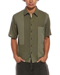 Rag & Bone - Dalton Patchwork Shirt - Lyst