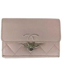 CHANEL - Matelassé Leather Compact Wallet (authentic Pre-loved) - Lyst