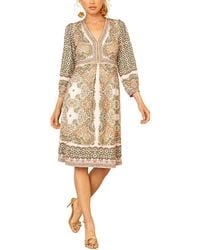 Hale Bob - Kaydence Midi Dress - Lyst