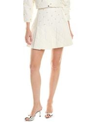 Stellah - Pearl Quilted Mini Skirt - Lyst