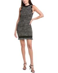 MILLY - Tweed Wool-Blend Sheath Dress - Lyst