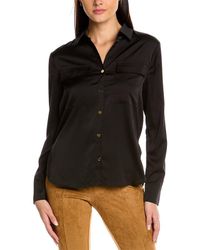 Alexia Admor - Classic Front Pockets Shirt - Lyst