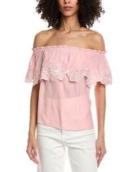 Ramy Brook - Cairo Short Sleeve Top - Lyst