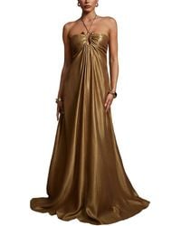 Vincent - Solid Sleeveless Maxi Dress - Lyst