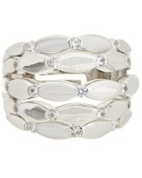Juvell - Plated Cz Ring - Lyst