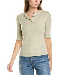 Vince - Henley T-shirt - Lyst