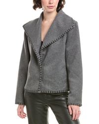 Pascale La Mode - Short Wool-Blend Jacket - Lyst