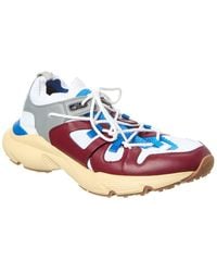 Tod's - Leather & Mesh Sneaker - Lyst