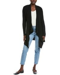 Autumn Cashmere - Rib Drape Cashmere & Wool-Blend Cardigan - Lyst